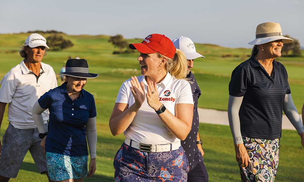 Zonely: An early-stage sportstech startup using technology to revolutionise how we build community through social sport, starting with golf