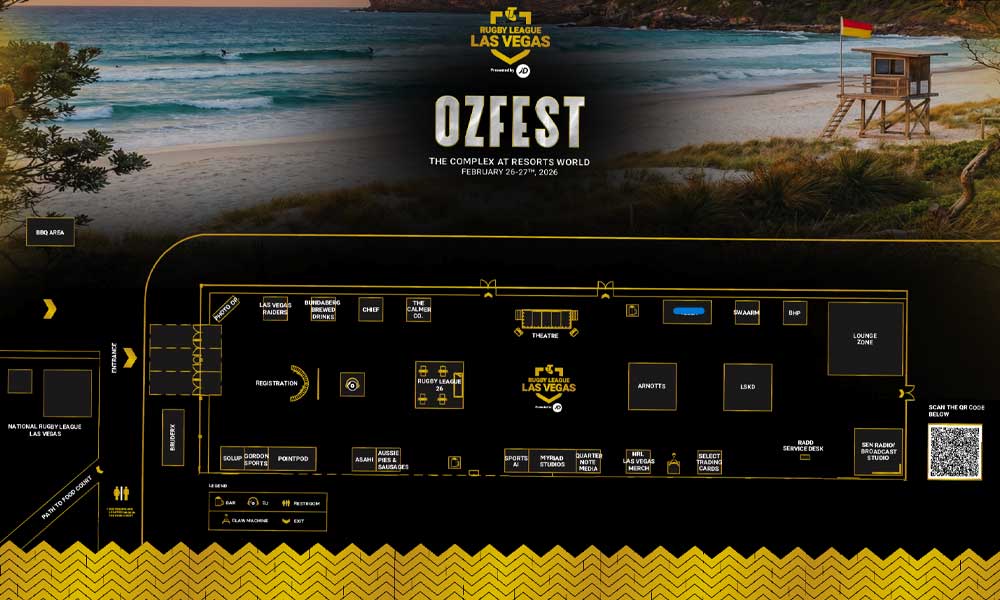NRL Ozfest featuring sportstech 2026
