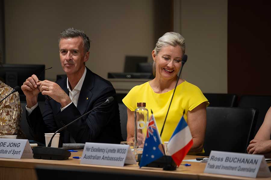 Roundtable Discussion Nick Green OAM (ASC) and Fiona deJong (AIS Europe)