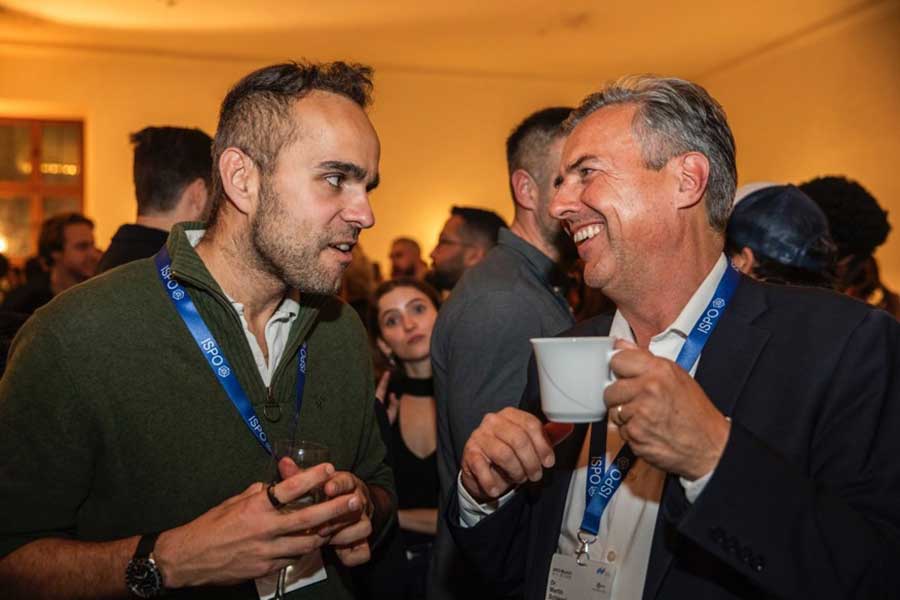 ASTN catching up with GSIC at Welcome Reception