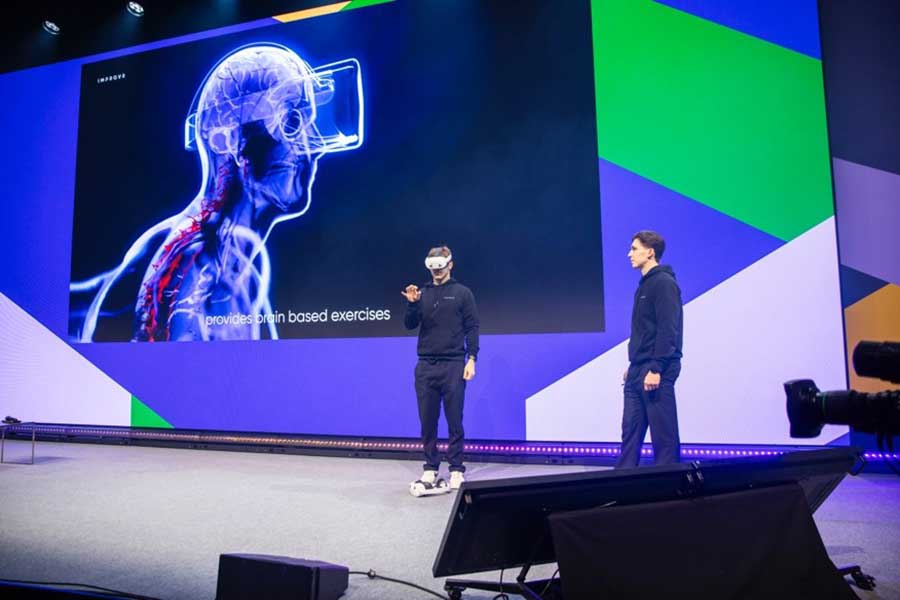 Brain-based exercises using VR