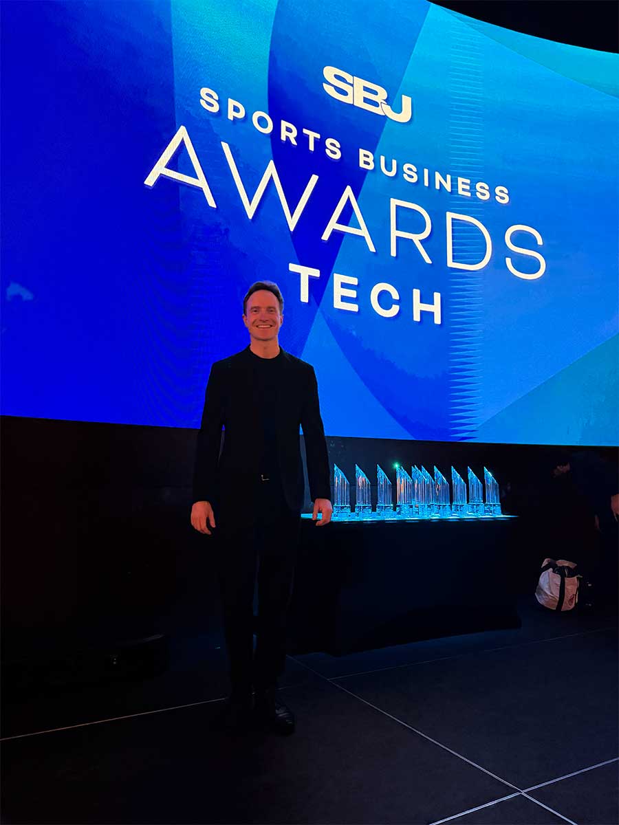 ASTN's Lachlan Wills at SBJ Tech Week in New York City