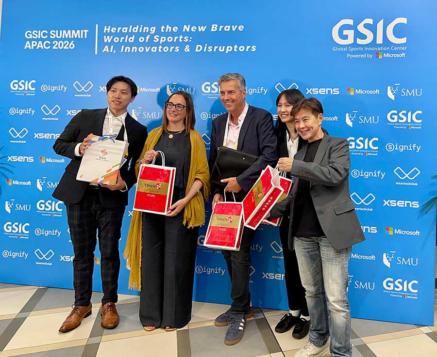 ASTN's Executive Chair Dr Martin Schlegel with GSIC's Peggy Tng, (Regional Lead-APAC) & Iris Córdoba (Managing Director) and Taiwan's APEC Sports Policy Network (ASPN).jpeg