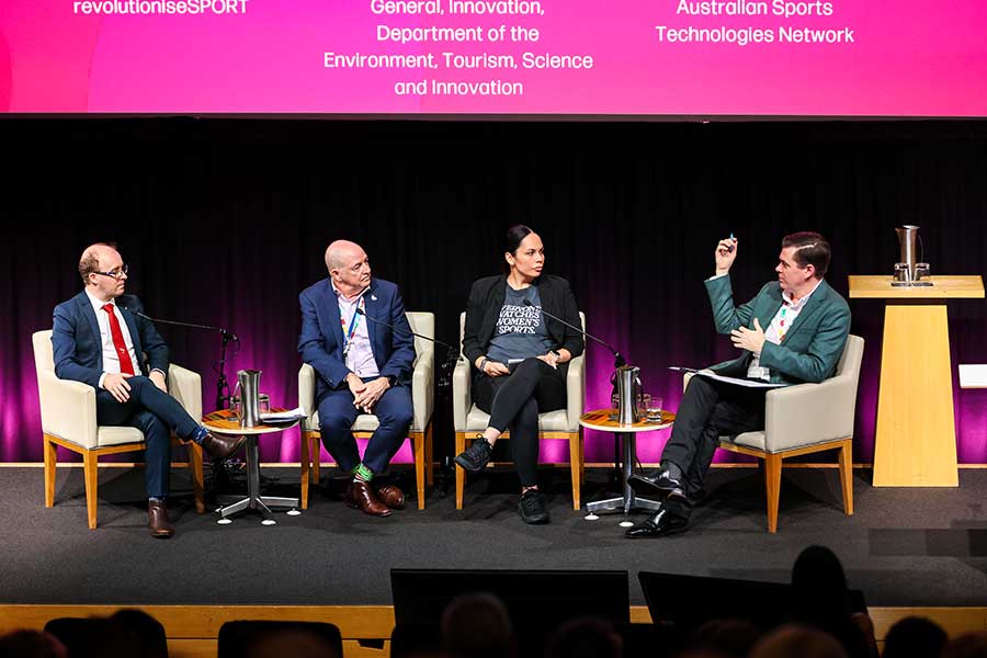 ASTN QLD Manager Nikita Vogel at 2025 QSport Conference