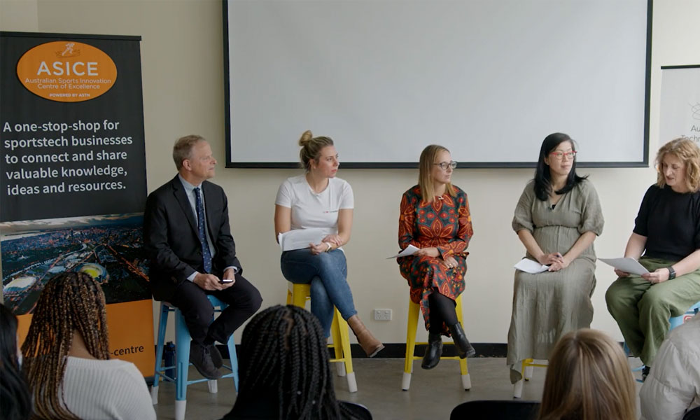 Digital Innovation Festival Victoria - Panel Discussion: Boosting participation and leadership of women in sportstech