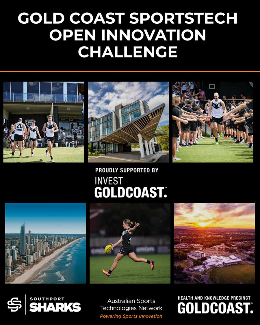 Three Local Innovators Selected to Tackle Sport’s Biggest Challenges in Gold Coast Sportstech Open Innovation Challenge